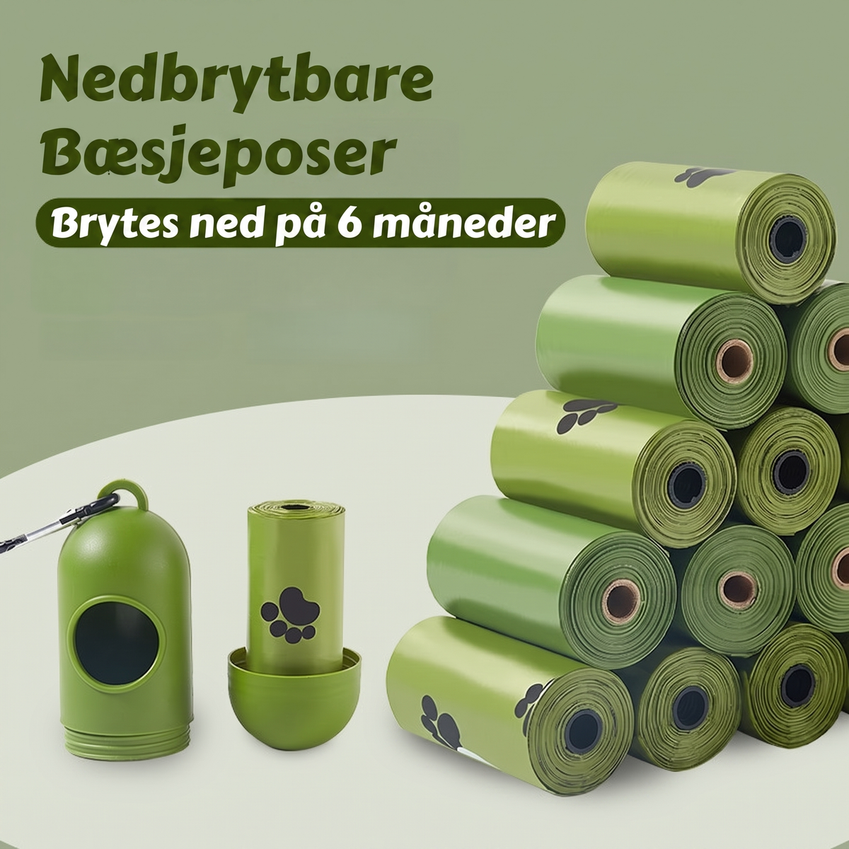 Nedbrytbare baesjeposer 15st