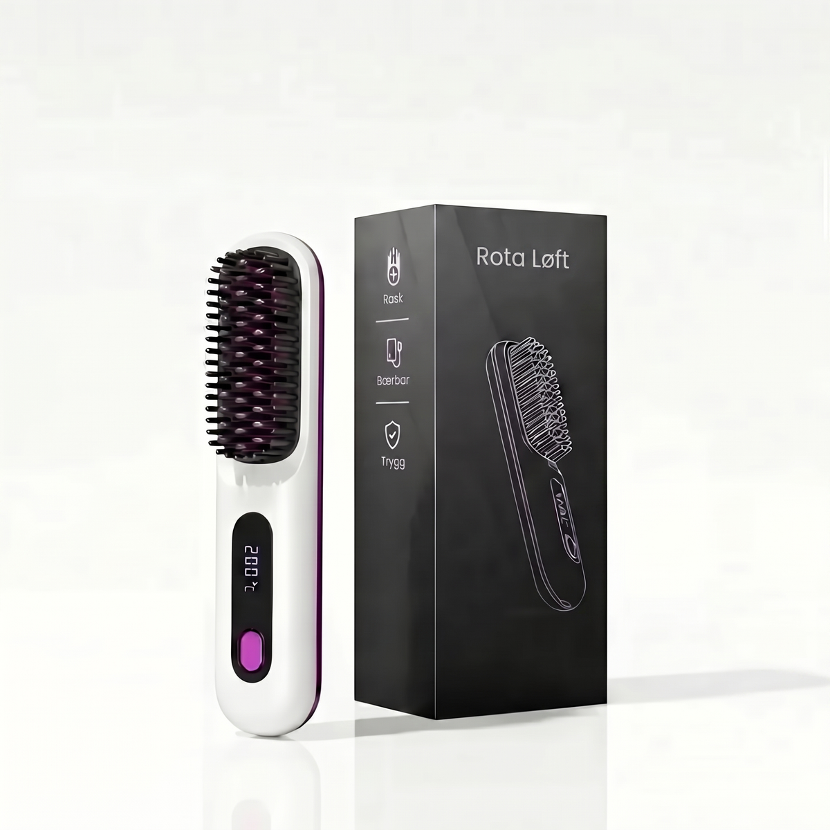 Rota Løft|Elektrisk Stylebrush for kort hår