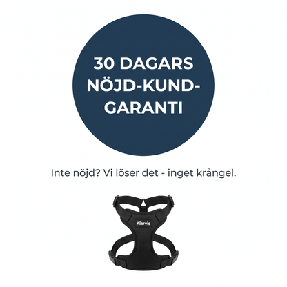 Klarvis - Anti-Drag hundsele