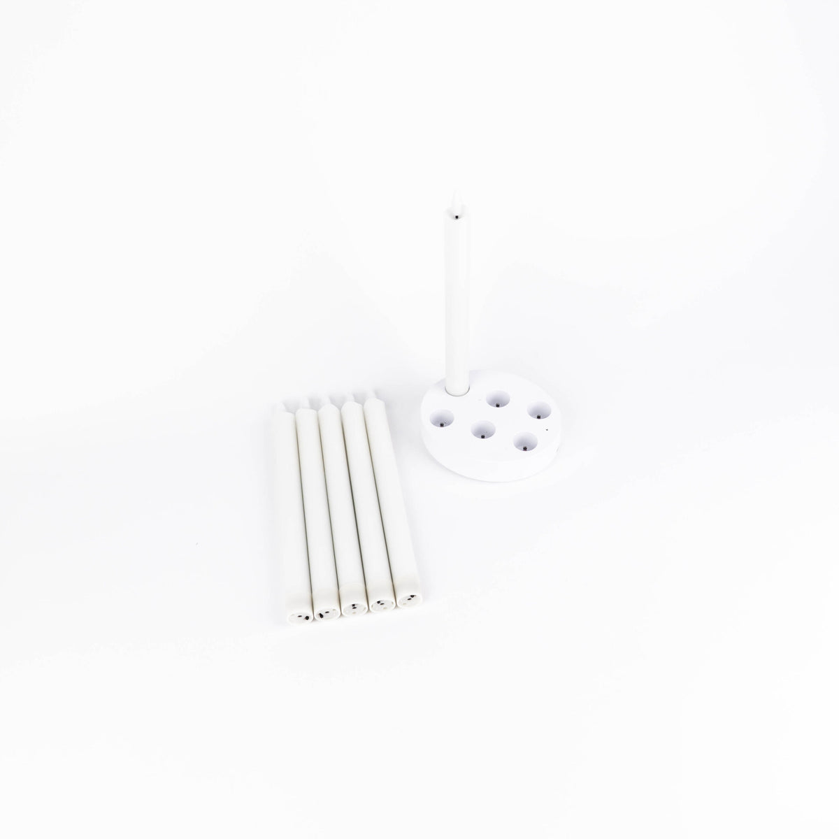 Uppladdningsbara vaxljus 6-pack