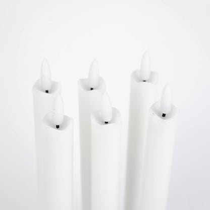Uppladdningsbara vaxljus 6-pack