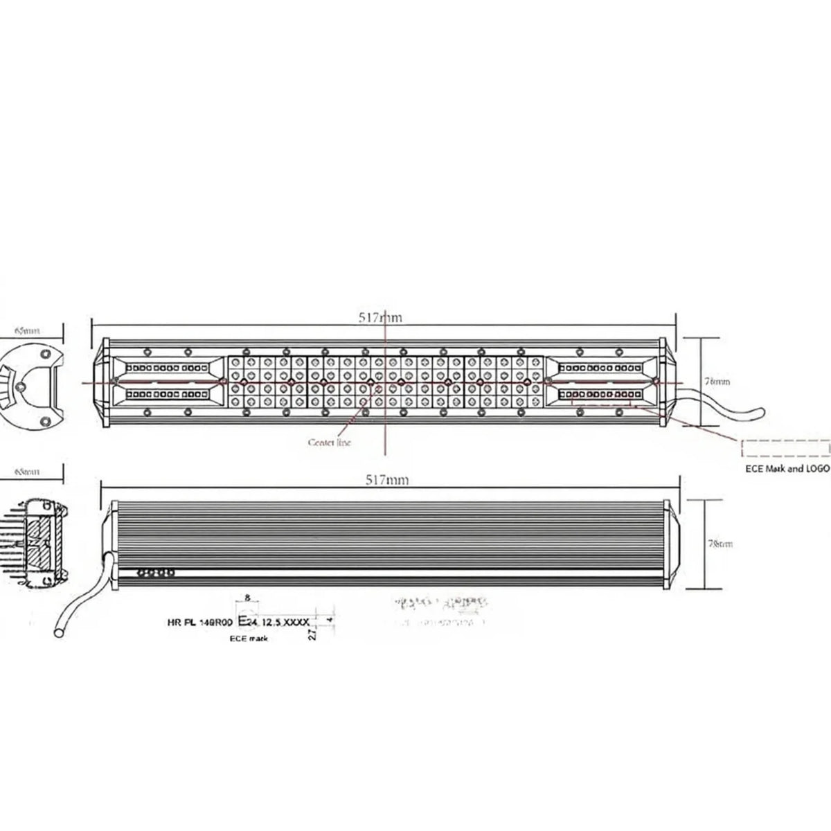 HyperLume – 20" LED-lyskaster