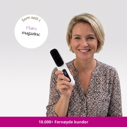 Rota Løft|Elektrisk Stylebrush for kort hår