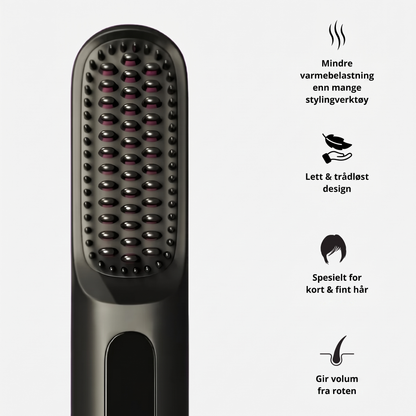 Rota Løft|Elektrisk Stylebrush for kort hår