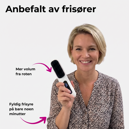 Rota Løft|Elektrisk Stylebrush for kort hår